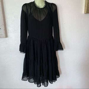 Generation love back sheer dress Xs